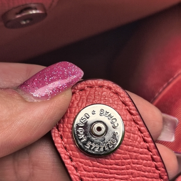 Coach Christie Carryall Handbag And Matching Trifold Wallet - Picture 13 of 16